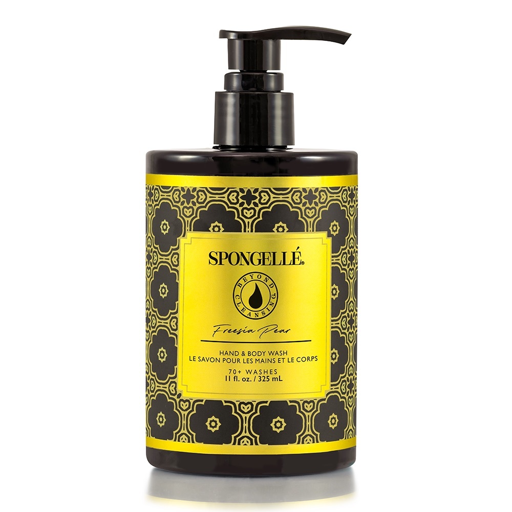 2/$25*when bundled* New Spongelle Freesia Pear Hand and Body Wash